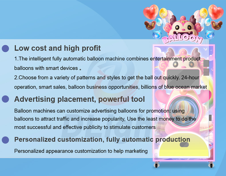 Profitable operation of balloon machines