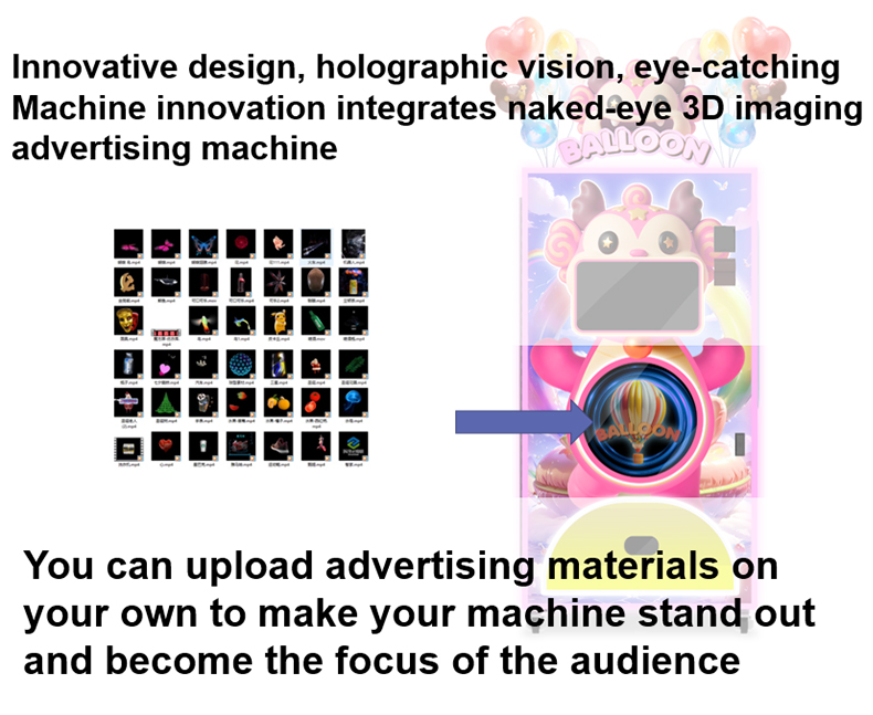 Interesting 3D Fan Display Window