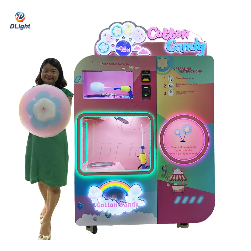 DL503 cotton candy vending machine