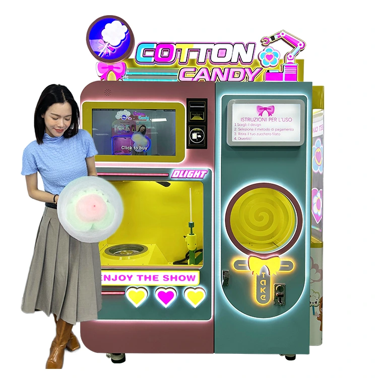 DL899 cotton candy vending machine
