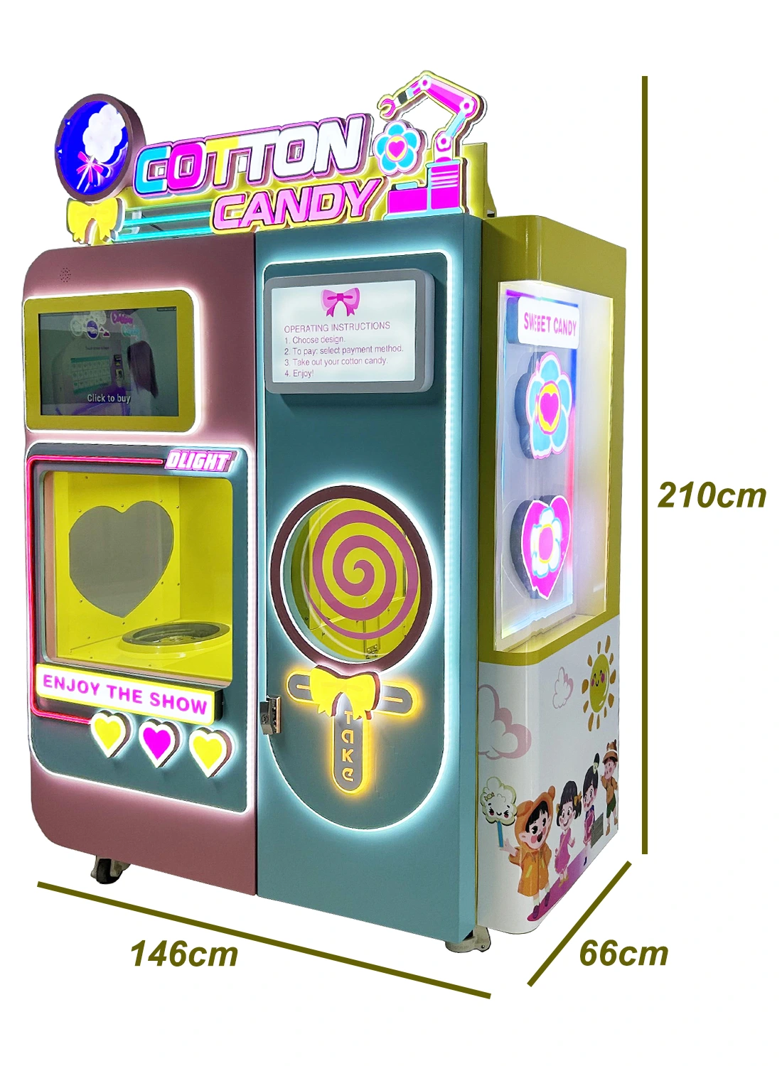 ProductsCotton Candy Vending MachineDL899