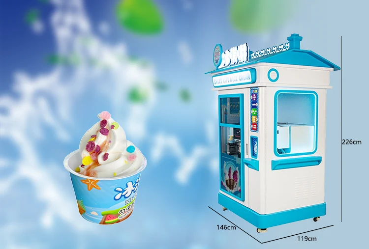 Ice cream vending machine