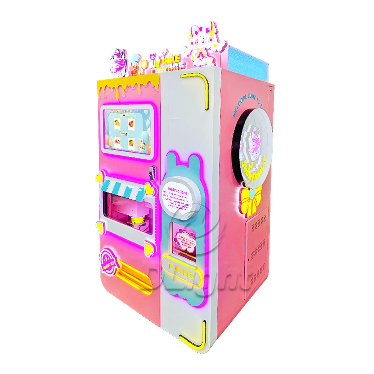3 flavors ice cream vending machine