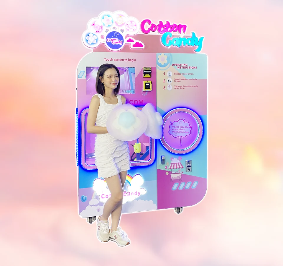 cotton candy vending machine DL503