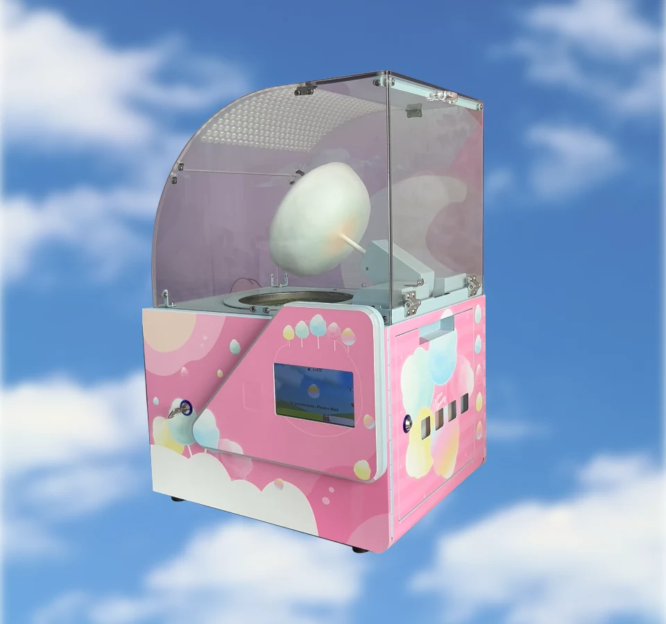 Mini cotton candy machine