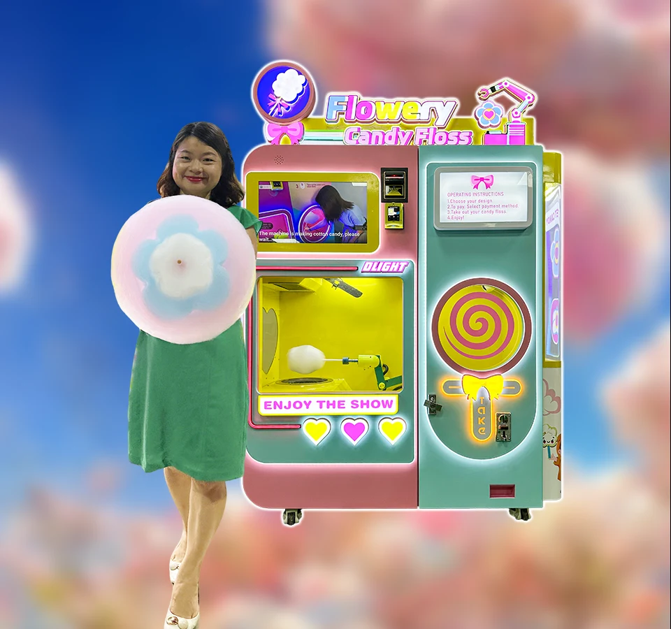 cotton candy vending machine DL899