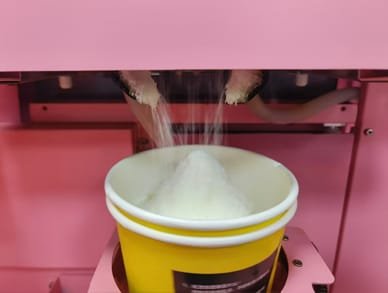 snowflake ice dispenser