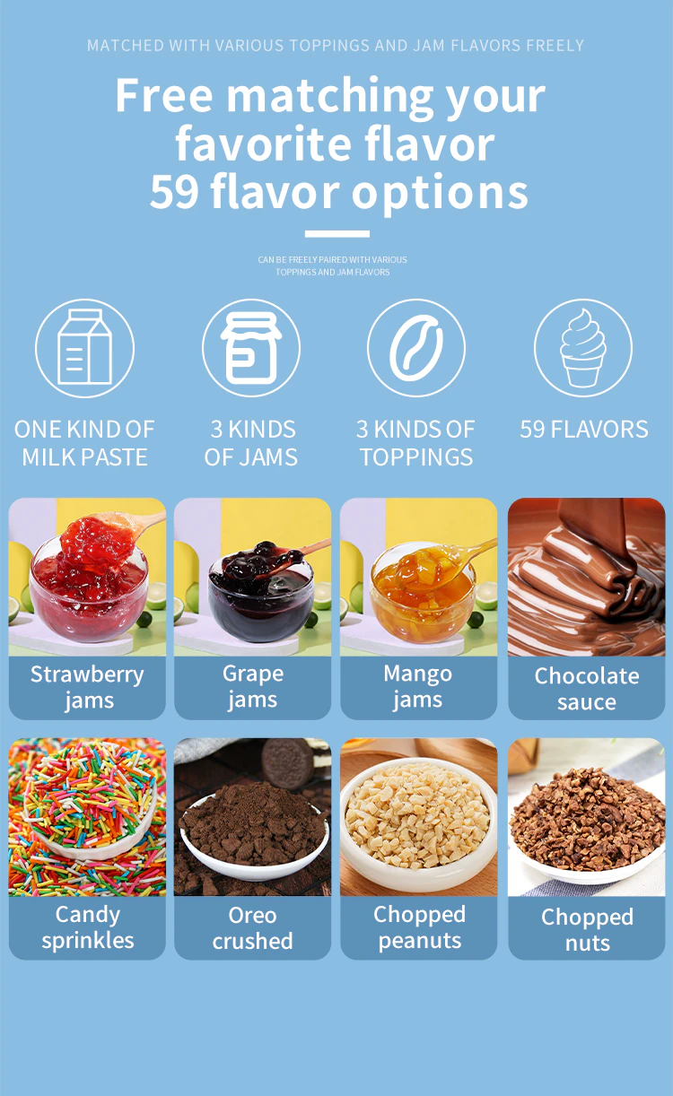Automatic ice Cream machine