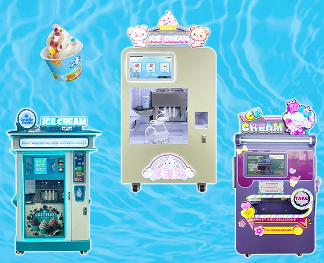 Ice cream vending machine