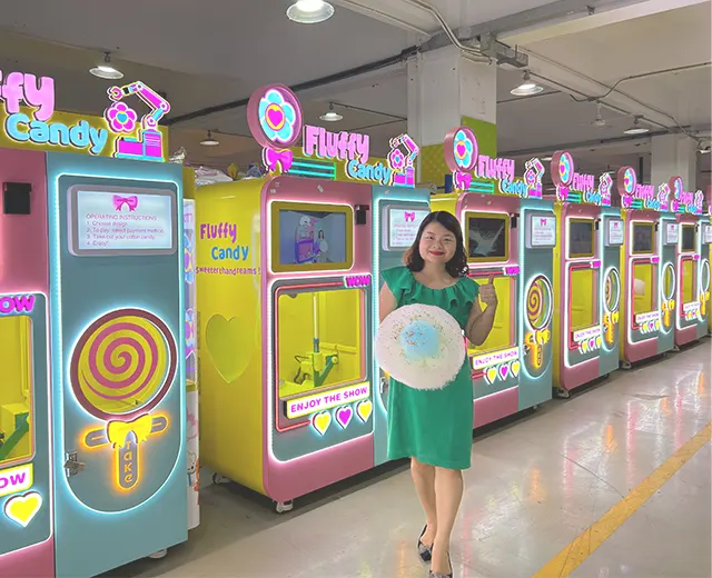 Cotton candy vending machine DL899