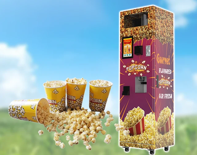 Popcorn vending machine