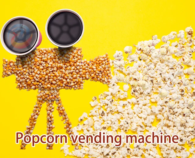 Popcorn vending machine