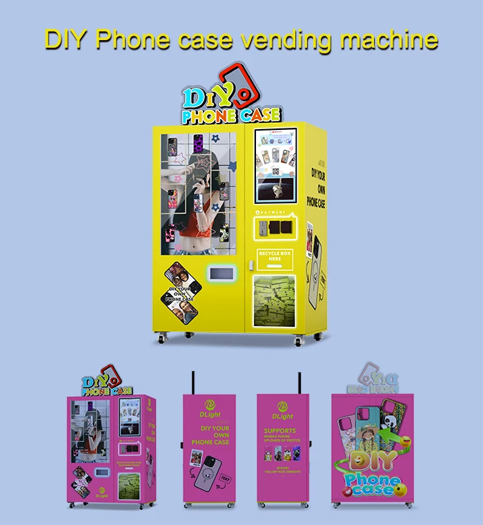 Diy phone case vending machine