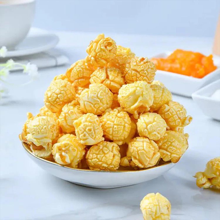 making popcorn with popcorn machine