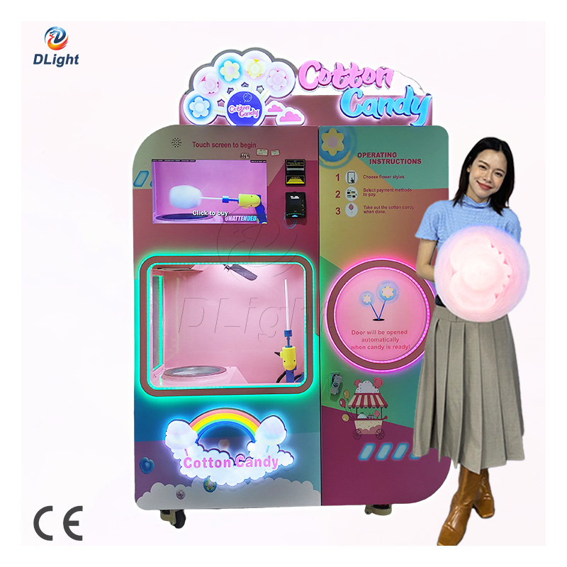 horizontal cotton candy machine