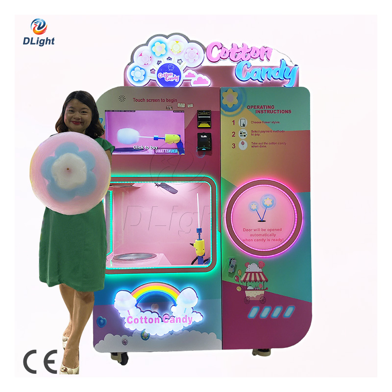  Ce Approved Cotton Candy Vending Machine