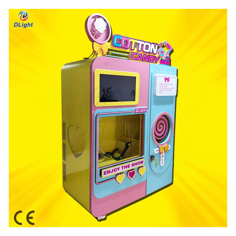  Candy Cotton Vending Machine
