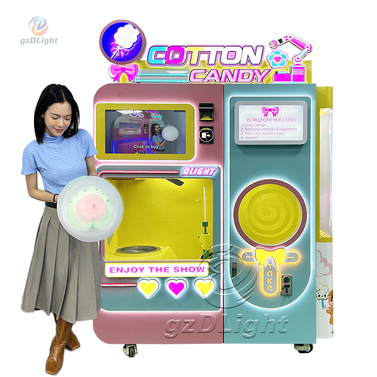 Good Quality Cotton Candy Vending Machine