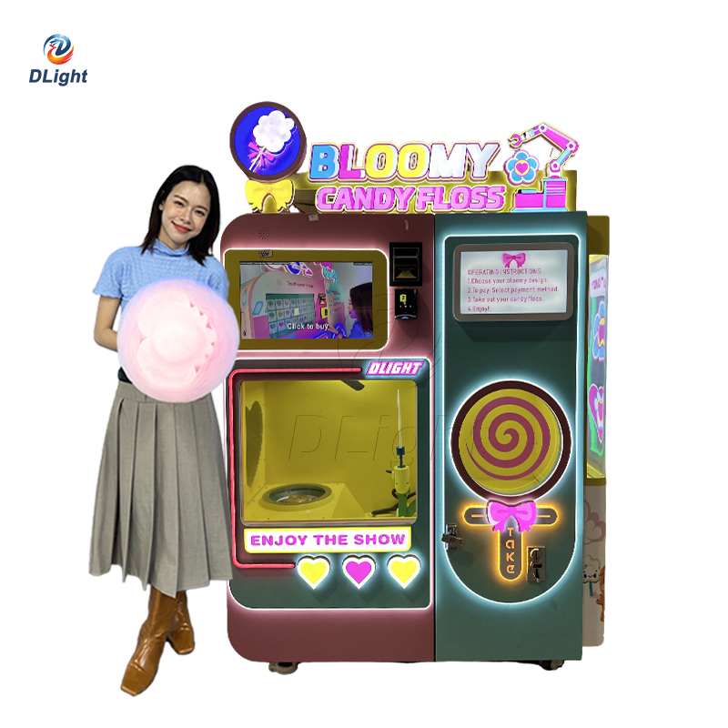 real cotton candy machine