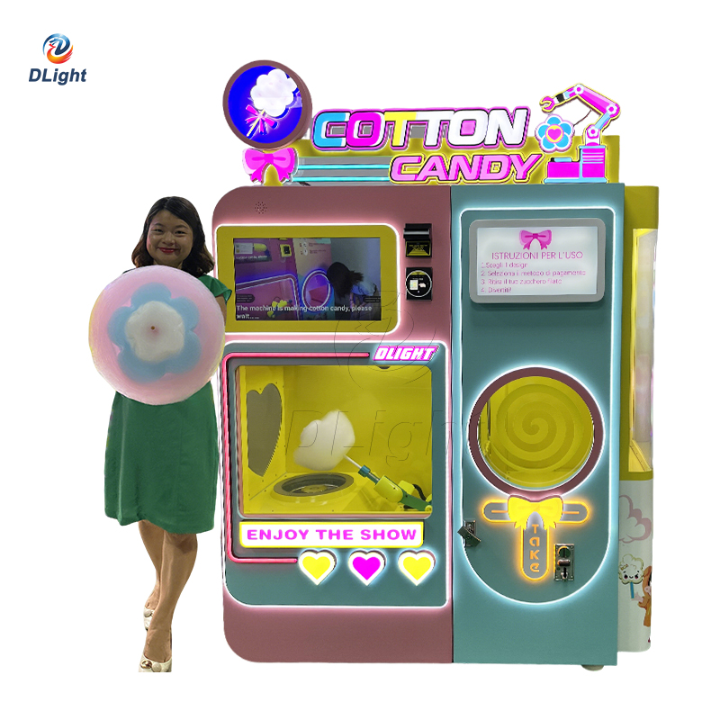 Good Quality Cotton Candy Vending Machine