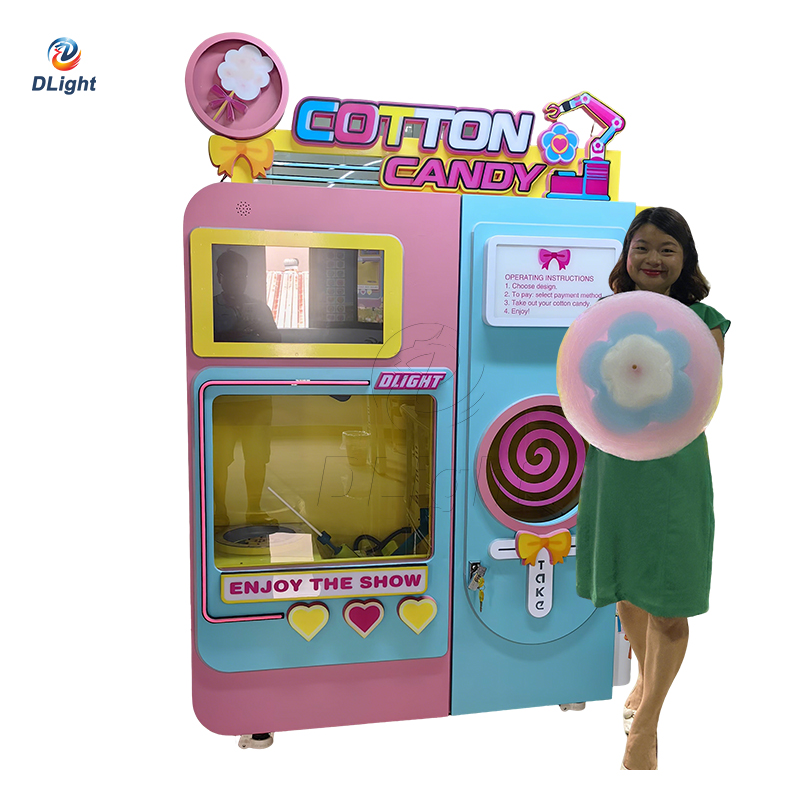 real cotton candy machine