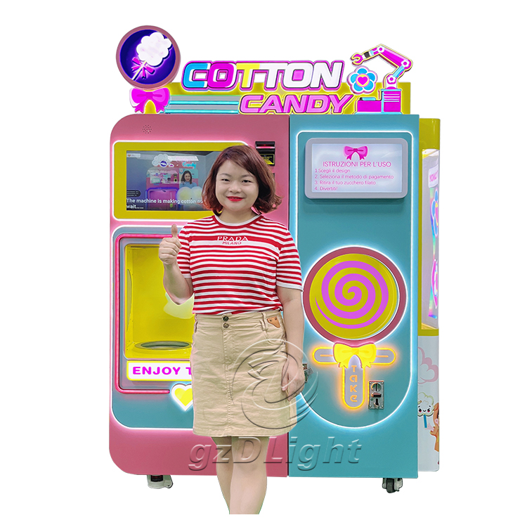 real cotton candy machine