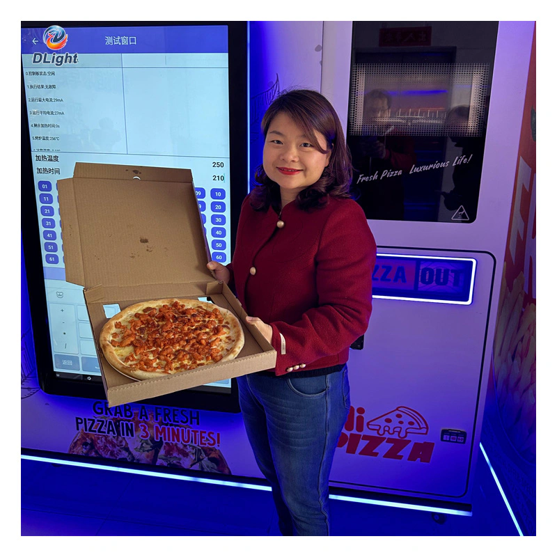 automatic pizza vending machine